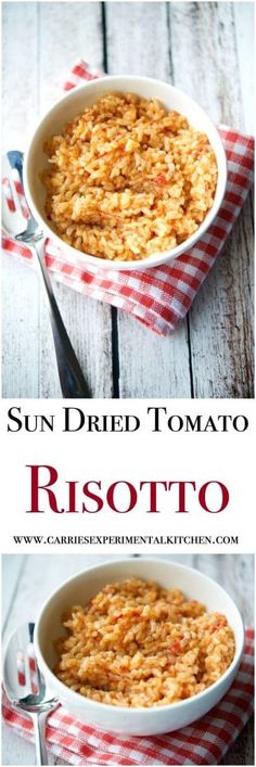 the recipe for sun dried tomato risotto