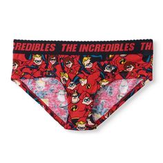 New With Tags-- Never Worn! Adorable Incredibles The Incredibles Ribbed Cotton Hipster Panties-- Size Small 5 Or Medium 6 Add A Little Personality To Your Underwear Drawer With The Incredibles Hipster Panty. Made Of A Soft Cotton-Spandex Blend, These Hipster Panties Provide All-Day Comfort And Full Back Coverage. The Hipster Cut Sits On Your Waistline With A Covered Elastic Band For Added Comfort. The Soft Material Lays Flush Against Your Skin So That They Go Undetected In Your Favorite Fitted J Fitted Jeans, Red Outfit, Online Retail, Elastic Band, Cotton Spandex, Jeans Fit, Fabric Care, Women's Intimates, Graphic Prints