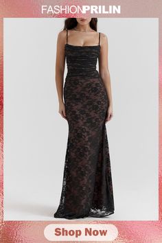 Elevate your wardrobe with this vintage-inspired two-piece lace dress set that exudes timeless sophistication. The set includes a floral lace sleeveless maxi dress featuring delicate spaghetti straps, a ruched waist that enhances your figure, and a graceful fishtail cut that flows elegantly. Paired with a cropped long-sleeve lace shrug, this ensemble is perfect for formal events or special occasions. The lace-up back allows for a customizable fit, adding versatility to the look. Style with neutral sandals for a polished, elegant appearance, or wear the pieces separately for varied styling options.
#fashionstyle #fashionInspo #ootd #style #trendy #outfit #trendyfashion #dress #dresses #eveningdress Lace Capelet, Capelet Dress, Socialite Style, Black Lace Maxi Dress, White Lace Maxi Dress, White Lace Maxi, Formal Occasion Dress, Long Sleeve Prom, Fishtail Dress