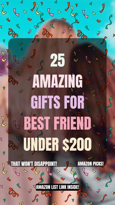 Surprise your best friend with thoughtful gifts under $200. From cozy essentials to stylish gadgets, these picks are perfect for showing how much you care. Check This Amazon link Here for Ideas List. #giftsforfriends #bestiegifts #under200 #ad #affiliate