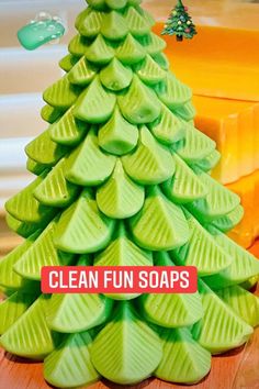 I love this Christmas Tree and the essential oils! Made with Shea butter soap base. Tree Soap, Shea Butter Soap, Best Soap, Soap Base, Beauty Soap, Bar Soap, Shea Butter, Essential Oils, Butter