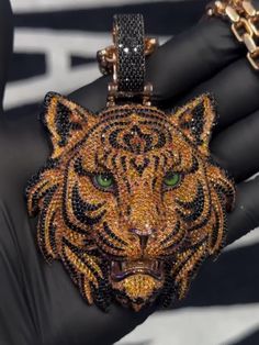 3D Tiger Face Iced out VVS Pendant Black CZ Diamond Hip Hop 3D Pendant, Men's Hip Hop Customized 3D Face Pendant For Rapper Birthday Gift, Cubic Zirconia Gemstone, Personalized Name Pendant, Dainty Pendant, Custom Special Jewelry, Custom Personalized Pendant, Custom Logo Pendant, Custom Name Pendant, Bling Bling Hip Hop Jewelry, Simulated Diamond Men's Custom Name Letter Pendant, Gift for friend, Gift For daughter,Hip Hop Jewelry, Custom Made Jewelry, Picture Pendant, Memory Charm,Photo Necklace Hiphop Jewelry Men, Gold Chain Hip Hop, Gold Neck Chain, Iced Out Pendant Jewelry For Streetwear, Panda Jewelry, Tiger Jewelry, Tiger Necklace Pendants, Urban Jewelry, Tiger Pendant