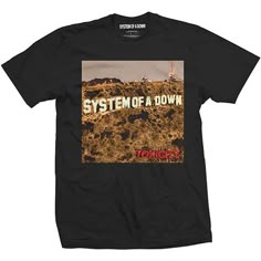 System Of A Down Toxicity Unisex T-Shirt System Of A Down Toxicity, Metal Shirts, Heavy Metal Rock, System Of A Down, Rock Tees, Band Merchandise, Band T Shirts, Alternative Rock, Tee Shirt Homme