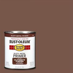 rust - oleum stops rust rust metal primer paint