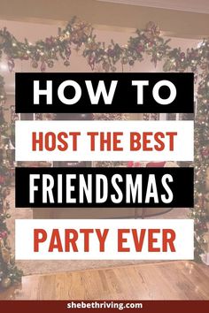 Friendsmas Ideas Friendsmas Gift Ideas, Friendsmas Ideas, Vibes With Friends, Hosting Christmas Party, Friendsmas Party, Gingerbread Friends, Hosting Christmas, Best Party, Gingerbread Houses