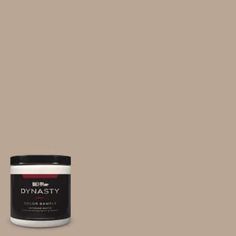 a can of paint that is beige and has the words dymasty on it