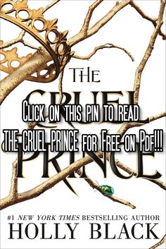 the cruel prince for free on pdd by holly black, click on this pin to read the cruel prince for free on pdd