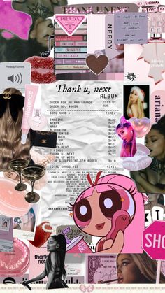 a collage with many different pictures and words