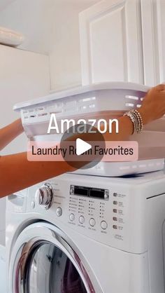 Cara Murtaugh on Instagram: "Like + Comment “LAUNDRY ROOM” and I’ll have the 🔗 sent right to you! These laundry room finds have been so helpful! Which one is your favorite?? 🧺

#amazonfinds #amazonmusthaves #amazonhome #laundryroom #laundryhacks #homehacks #amazon #amazongadgets" Amazon Laundry Room, Laundry Room Must Haves, Laundry Room Accessories, Room Must Haves, Room Finds, Laundry Room Hacks, Amazon List, Small Toilet Room, Room Hacks