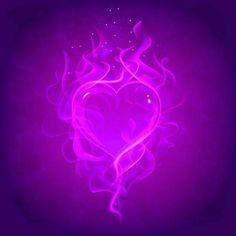 Archangel Zadkiel, Geometry In Nature, Violet Flame, Fractal Geometry, Flaming Heart, Flame Art, Ascended Masters, Dark Love