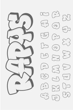 Fat Fonts Grafity Huruf, Font Chữ Calligraphy, Cool Lettering Fonts Alphabet, Block Letters Font Alphabet, Cute Writing Fonts, Cool Writing Styles, Cute Lettering Fonts, Cool Letters To Draw, Fun Fonts To Draw