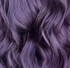 Blackberry Purple Hair, Ashy Violet Hair, Dark Smokey Purple Hair, Smokey Plum Hair, Muted Purple Hair, Smoky Purple Hair, Wavy Colored Hair, Smokey Purple Hair, Ashy Purple Hair