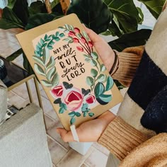 a woman holding up a card that says, may not be able to put your toes on