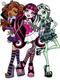 two cartoon girls standing next to each other with their hands on their hipss and one holding