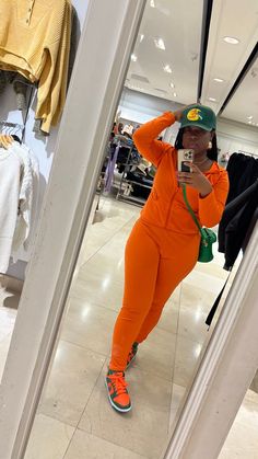 Simple outfit for running errandsOrange Tracksuit with some Nike Dunks Miami Hurriances (Orange and Green Dunks ) Team Gold Dunks Outfit, Orange And Green Dunks Outfit, Green And Orange Dunks, Miami Dunks Outfit, Orange And Green Outfit Black Woman, Bart Simpson Dunks Outfit, Reverse Brazil Dunks Outfit, Safari Dunks Outfit