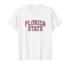 a white florida state t - shirt with the word,'florida state'printed on it