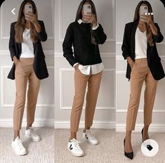 Smart Casual Work Outfit, Office Casual Outfit, Mode Casual, Brown Pants