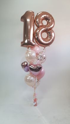 Happy 18th Birthday Quotes, Simple Balloon Decoration, Surprise Birthday Decorations, Happy Birthday 18th, Happy Birthday Decor, Simple Birthday Decorations