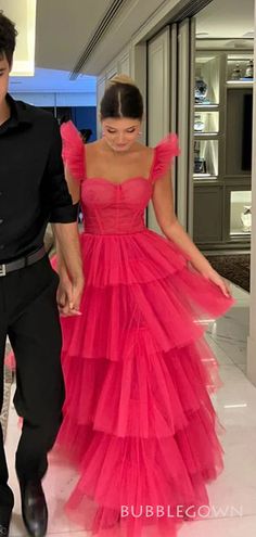 Hot Pink Long Dress, Prom Dresses Long Elegant, Prom Dresses Custom, Dresses Long Elegant, Choli Dress, Pink Long Dress, Girls Dress Outfits, Custom Prom Dress, Affordable Prom Dresses