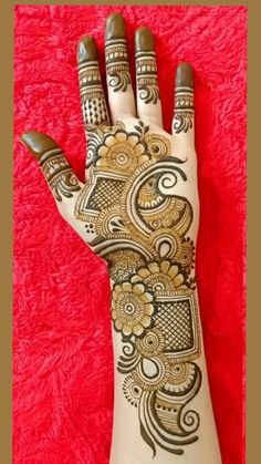 Fashion: #fashion, #style, #outfitinspiration, #beauty Beautiful Simple Mehndi Design, Easy Mehndi Design, Shoe Hacks, Front Mehndi Design, Simple Mehendi Designs, Easy Mehndi, Mehndi Designs For Kids, Simple Mehndi Designs Fingers, Very Simple Mehndi Designs