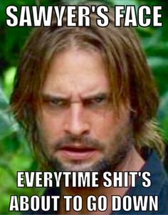 Sawyer Lost, Lost Characters, Lost Memes, Josh Holloway, Lost Tv Show, Lost People, Cop Show, Text Memes, Monkeys Funny