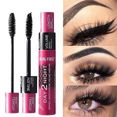 MVNSFEW Benefits: , Hyper-volumizedhyper-curled lashes Size: One Size.  Color: White. Curling Mascara, Beautiful Eyelashes, Eye Decor, Fiber Lash Mascara, Fiber Mascara, Mascara Brush, Mascara Makeup, Mascara Waterproof, Eyelashes Mascara