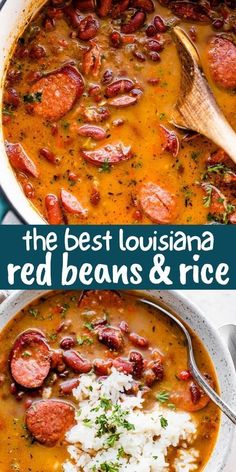 Indulge in the iconic comfort food, Louisiana Red Beans and Rice! This flavorful dish features tender red beans, spicy Andouille sausage, and authentic Creole flavors. Serve it over long grain rice for a satisfying meal. Dinner Recipes For Sensitive Stomachs, Mississippi Recipes Southern Style, Spanish Food Recipes Mexico, Country Meals Southern Style, Country Dinner Recipes, Southern Red Beans And Rice Recipe, Southern Red Beans And Rice, Southern Red Beans, Louisiana Red Beans And Rice Recipe