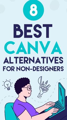 the 8 best canva alteratives for non - designer's book cover