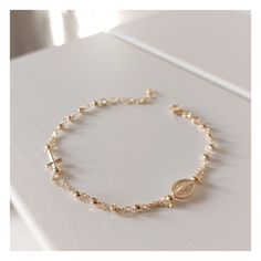 This beautiful rosary bracelet is made of gold plated silver, with cross and Miraculous Medal.  This beautiful elegant bracelet is an ideal gift for Catholic women on all occasions.  If you want to have a bracelet with a deeper meaning, this one is ideal for you Due to its simplicity, it can be worn every day and is easily combined with other jewelry. Lenght of bracelet is 18 plus 3 cm.  Diametar of beads: 4 mm For any religious occasions. If you want to see the rest of our selection of beautiful bracelets, follow this link: https://www.etsy.com/shop/MedjugorjeJewelry?ref=shop_sections_curr&listing_id=1344945334§ion_id=40313966#items ...Or more of our other jewelry:  https://medjugorjejewelry.etsy.com Catholic Bracelet, Beautiful Rosary, Catholic Women, Deeper Meaning, Rosary Bracelet, Beautiful Bracelets, Miraculous Medal, Elegant Bracelet, Gold Plated Bracelets