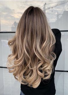 Balyage Long Hair, Baylage Hair, Balayage Straight Hair, Summer Blonde Hair, Black Hair Balayage, Brown Hair Looks, Ombre Hair Blonde