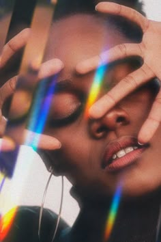 Lens & Prism Photo Effects Collection by Pixelbuddha Studio Prismatic Aesthetic, Flare Aesthetic, Rainbow Lens Flare, Light Leak Photography, Rainbow Photoshoot, Photo Distortion, Nail Cover, Pride 2024