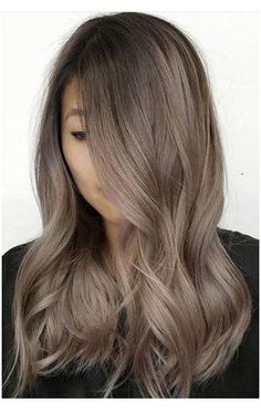 Greige Hair, Ombre Hair Color, Hair Color Balayage, Hair Inspiration Color, Cool Hair Color