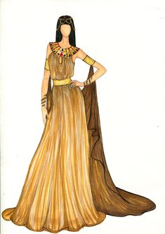 Egyptian Dress Goddesses, Cleopatra Fashion, Modern Egyptian Fashion, Ancient Egyptian Dress, Egyptian Goddess Costume, Egyptian Outfit, Cleopatra Dress