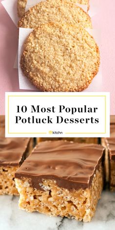 the top 10 most popular potluck desserts