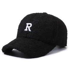 --Item Type:Plush Baseball Cap --Material:Plush --Color:As The Picture Shows --Head Circumference:56-60cm(22.05-23.62in) --Package: 1pc Baseball Cap Note: Please Note That Photos Do Not Show Actual Size, See Description For Size Details. Please Allow 1-3cm(0.39-1.18in) Difference Due To Manual Measurement, Thank You. Black Winter Hat With Letter Print, Black Fleece Lined Cap, Black Fleece-lined Cap, Winter Baseball Cap With Embroidered Logo And Curved Brim, Winter Snapback Hat With Letter Print, Winter Baseball Cap With Embroidered Logo, Casual Trucker Hat With Letter Print For Winter, Casual Winter Trucker Hat With Letter Print, Black Winter Visor Baseball Cap