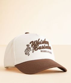 KenzKustomz Whiskey Business Rodeo Club Baseball Hat - Brown/Cream , Women's Brown Embroidered snapback hat One size fits most. Apparel & Accessories > Clothing Accessories > Hats Cowboy Trucker Hat, Women’s Trucker Hats, Cute Trucker Hats, Men Hat Outfit, Trendy Hats For Women, Brown Trucker Hat, Baseball Hats For Women, Whiskey Business, Bachelorette Hats