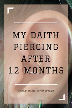 Piercing For Headaches, Ear Piercing For Headaches, Ear Piercing Styling, Piercing For Migraine Relief, Daith Piercing Migraine