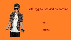 an image of a man with sunglasses on and the words let's egg houses and do coaine to from