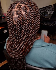 Box Twist Braids Black Women, Jumbo Knotless Twist Braids, Sengelese Twist Styles Black Women, Box Braid Twists, Color Twist Braids Black Women, Sengelese Twist Hairstyles, Box Twist Braids, Twists Braids For Black Women, New Braids