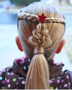 Girls Hair Styles, Girl Hair Dos, Girl Hair Styles, Kid Hair, Vevey, Toddler Hairstyles, School Hair, Crazy Hair Day, Hair Creations