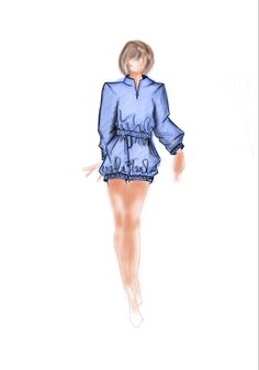 A cozy, easy to carry, stylish romper for all the stylish gagas Fashion Illustrations, Fashion Illustration, Cinderella, Rompers, Jumpsuit, Illustrations, Mini Dress, Disney Princess, Disney Characters