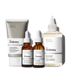 The Ordinary The Bright Set offers a complete set to target uneven skin tone and dullness to improve skin radiance. Target Makeup, The Ordinary Skincare, Dry Face, Alpha Hydroxy Acid, Skin Radiance, Perfect Skin, Skincare Set, Glycolic Acid, Healthy Glow