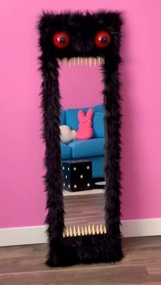 Full Length Floor Mirror, Creepy Cute, Floor Mirror, Faux Fur, Flooring, Mirror