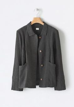 Poetry - Crinkle linen cotton jacket