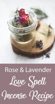 Love Spell Loose Incense Recipe - Moody Moons Love Spell Ingredients, Love Potion Recipe, Incense Recipes, Homemade Incense, Herbal Diy, Incense Making, Spell Ingredients, Spelt Recipes