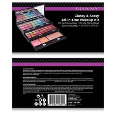 Includes 45 highly-pigmented matte and shimmery shades Comes with eye shadows, blushes, bronzes, and glosses Its size makes it perfect for travel and on-the-go use Sleek design makes it ideal gift for special occasions SHANY is a member of PETA. Our products are cruelty free This one-stop, portable kit rivals celeb makeup pros’ arsenal. Match any outfit, catch the red-eye, enlist army greens, or create multi-colored cat-eyes; all fresh-off-the-catwalk trends. The extendable trays hold 24 eye sha Arsenal Match, Celeb Makeup, Corrector Makeup, Wide Mirror, Makeup Sets, Long Lasting Lip Gloss, Makeup Pro, Cosmetic Mirror, Lip Glosses