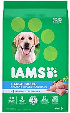 iams large breed chicken and whole grains dog food