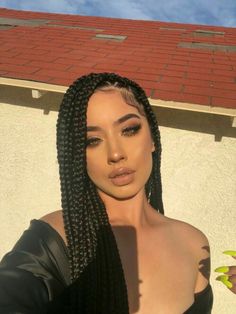 Diva Hair, Hair Change, Protective Hair, Box Braid, Girls Braids, Body Makeup, Braids Wig