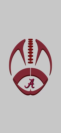 a football logo with the letter a in it's center and an eyeball on top