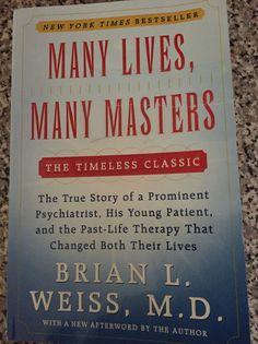 a book about many lives, many masters